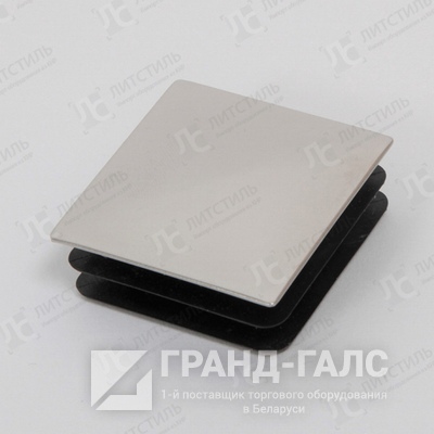 TPQ01-38(хром)-К Заглушка для квадратной трубы