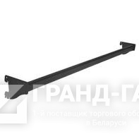 Штанга из овальной трубы 30х15 мм (L=600 мм) , GLS 39 черный муар